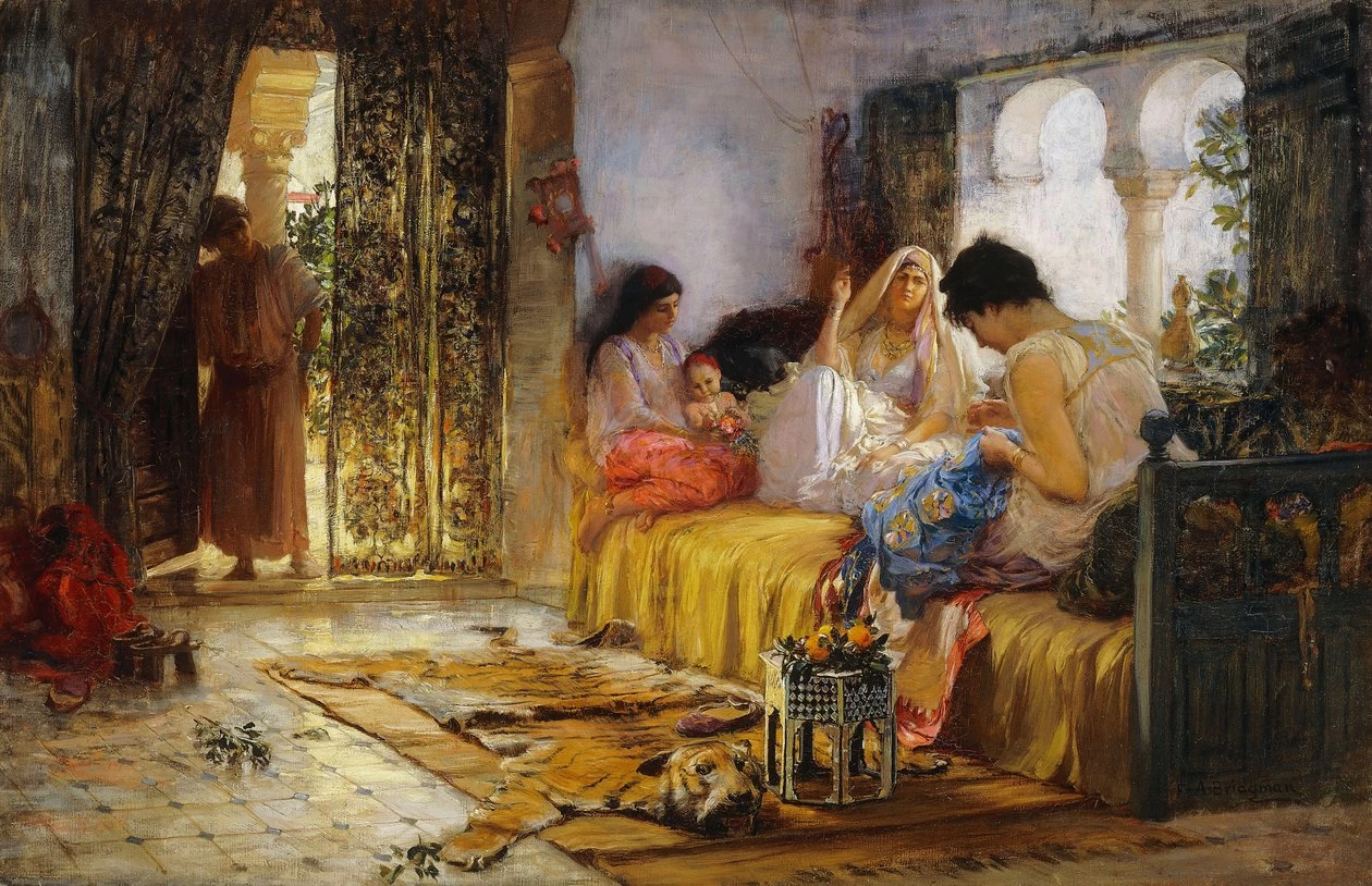 Scena di interno domestico